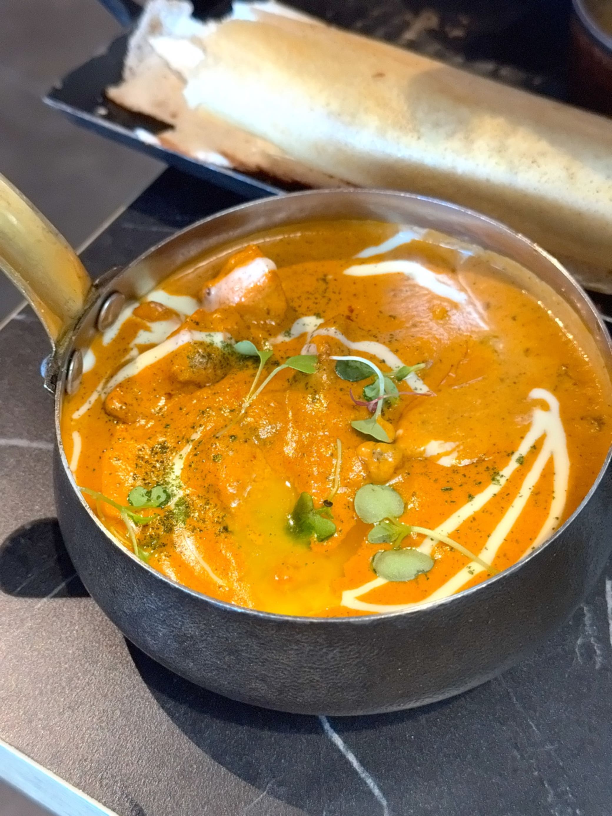 Butter Chicken at Seven Spices Modern Indian Restaurant