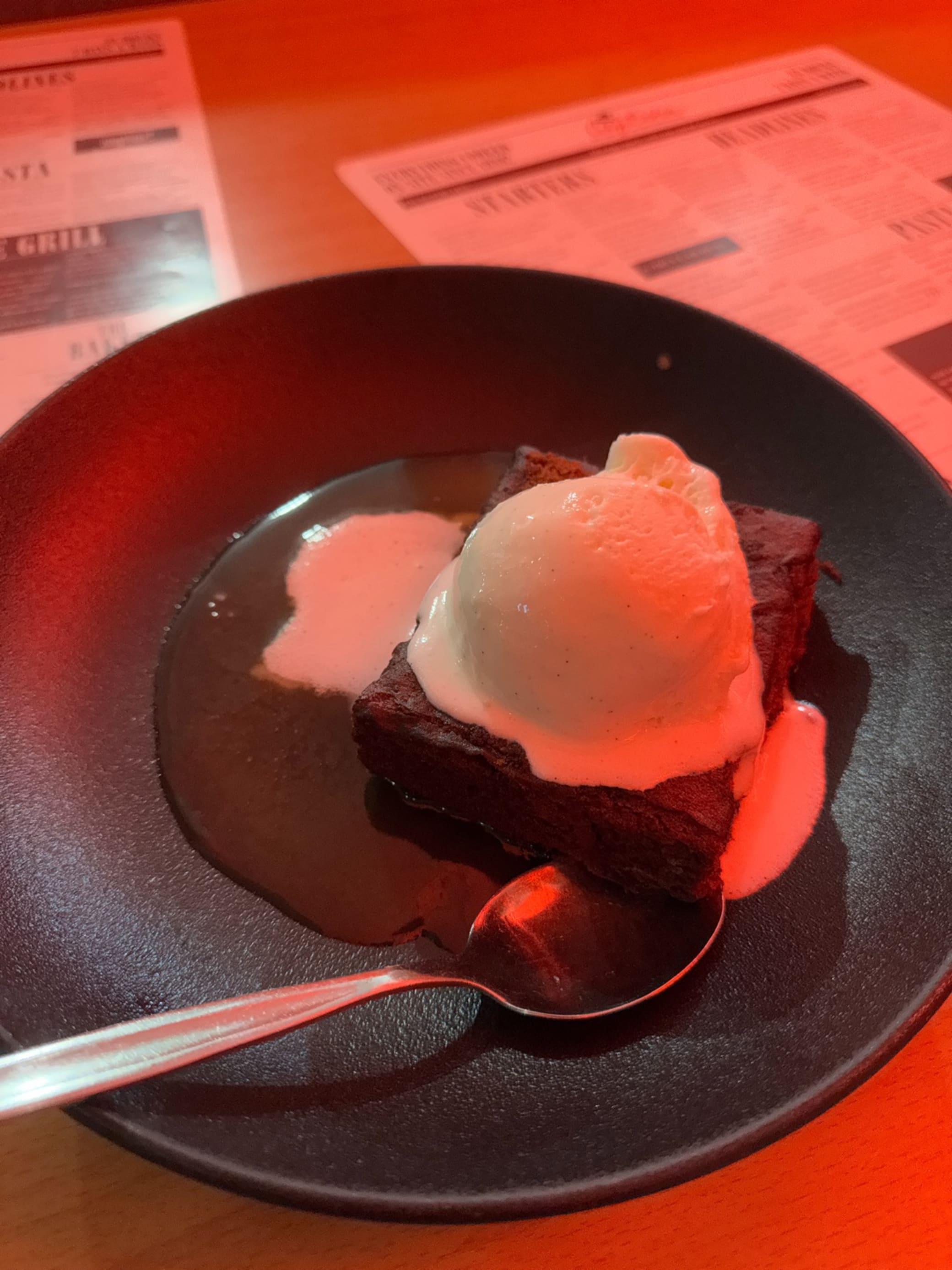Sticky Date Pudding at City Extra 24 Hour Restaurant