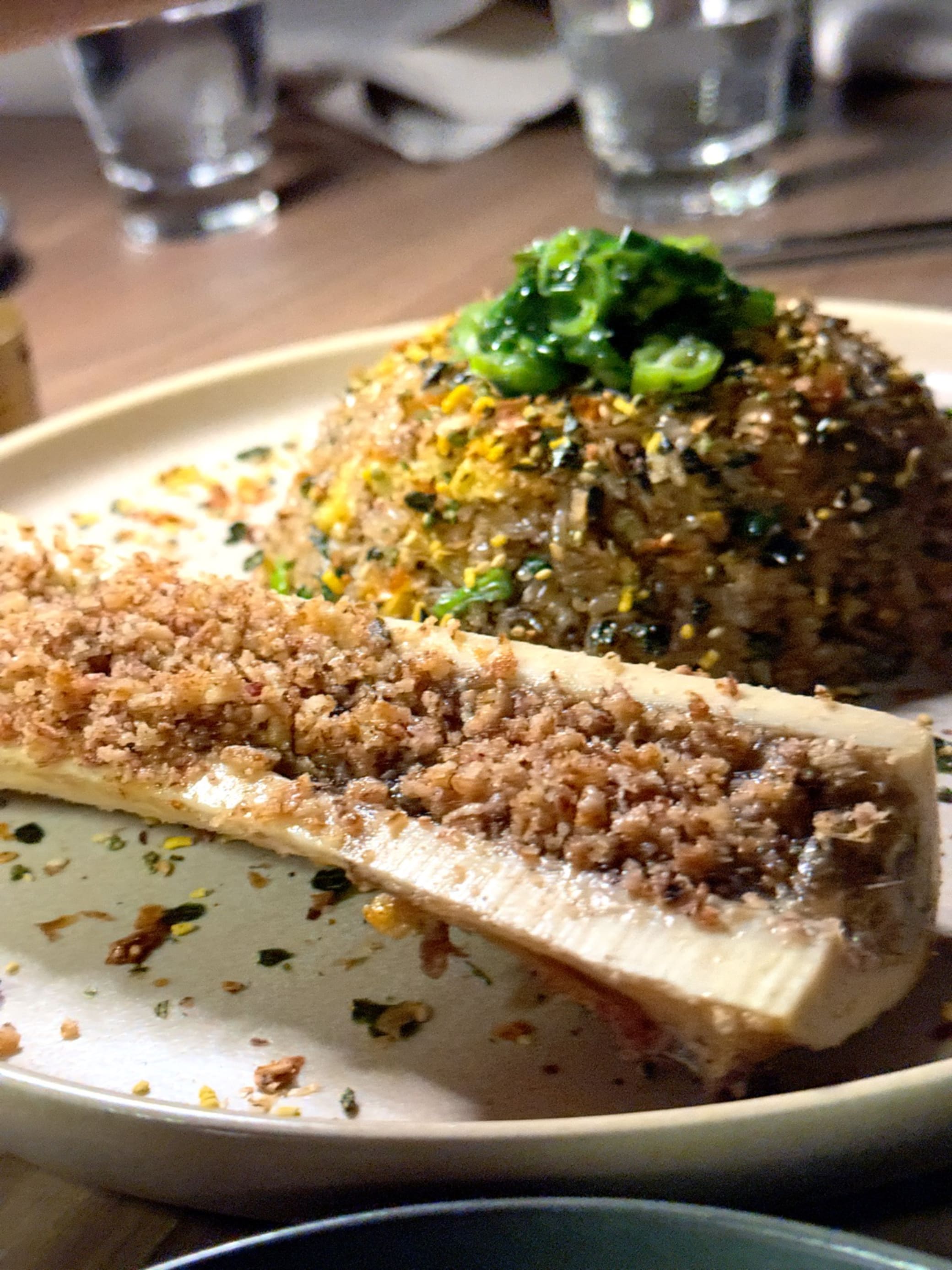 Bone Marrow Fried Rice at Hustlers.Syd
