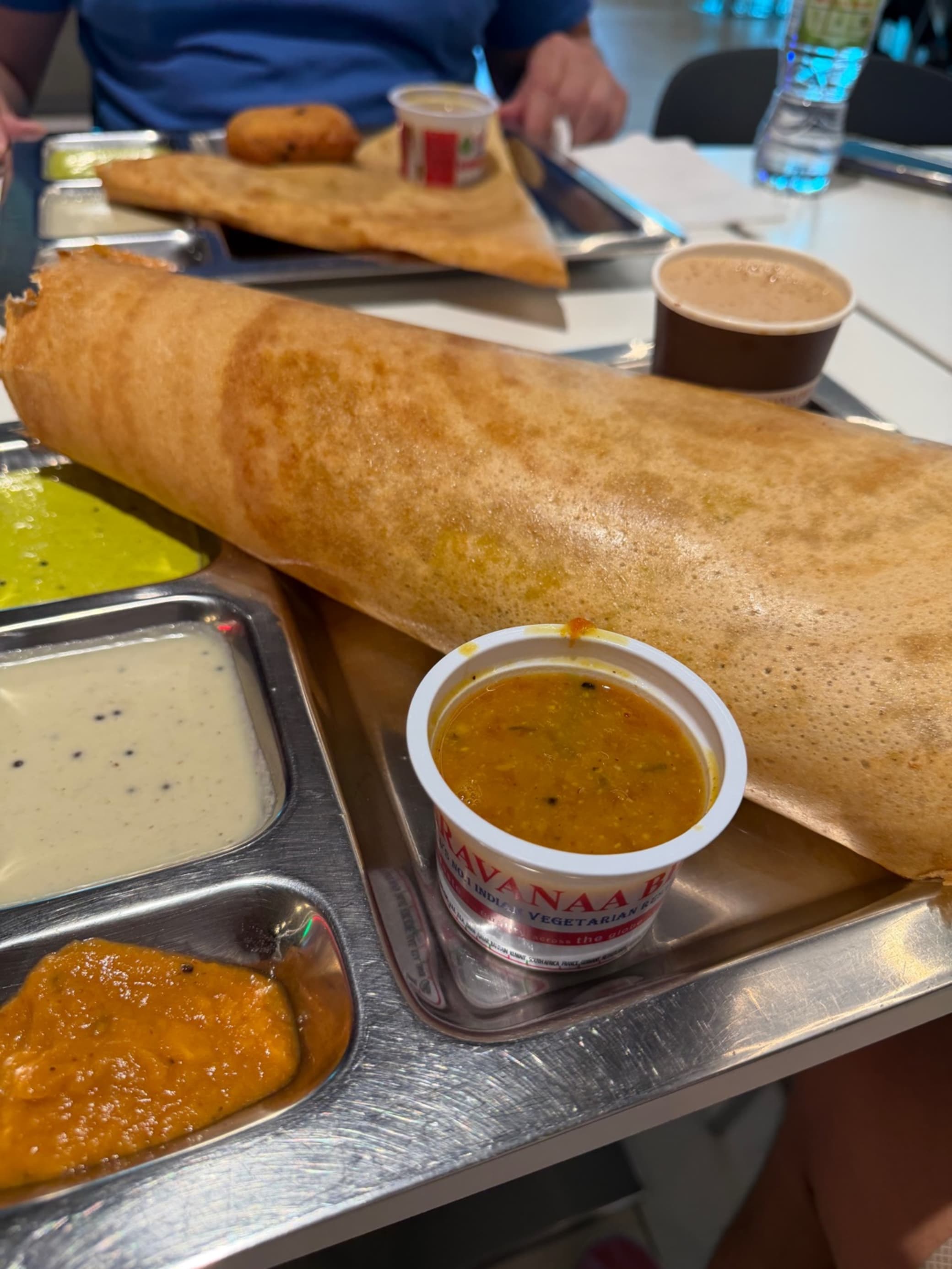 Masala Dosa at Saravanaa Bhavan AL QUOZ ( OASIS MALL )