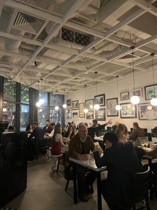 Meal at Da Michele Sydney