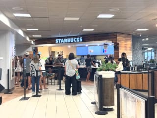 Meal at Starbucks Pre-Security Terminal 2 Lobby 5 - 6 (2F)
