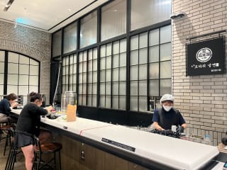 Meal at 속초코다리냉면 신세계백화점 본점