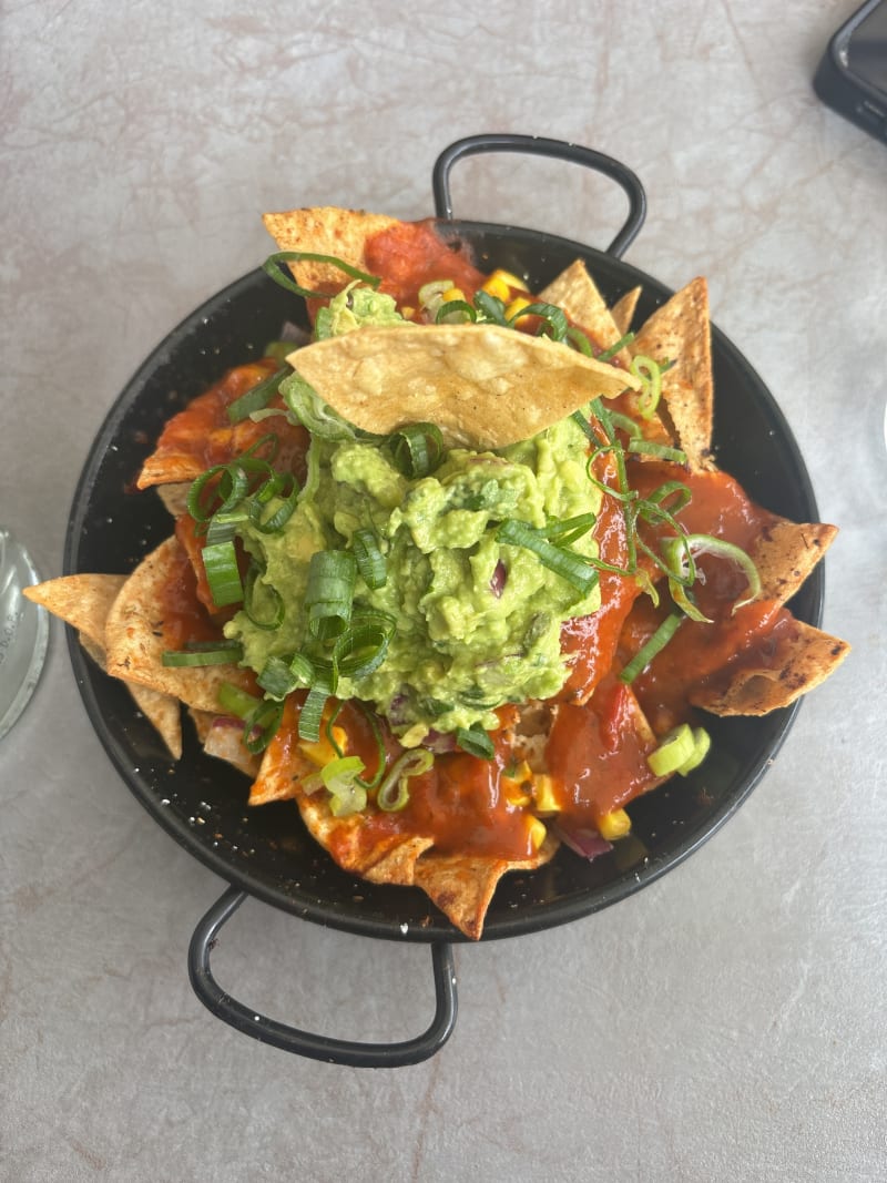 Corn Chips with Salsa & Guacamole at Hecho En Mexico - Crows Nest