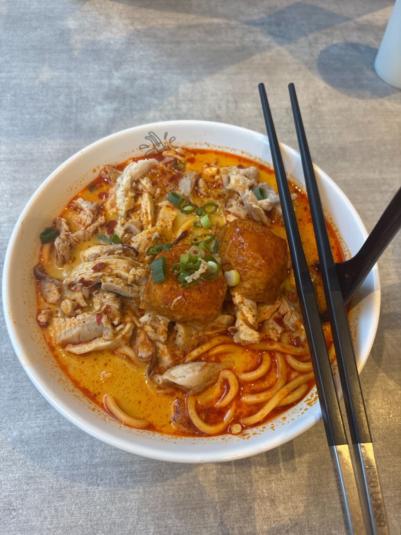 Chicken Slice Laksa at Into Laksa St Leonards