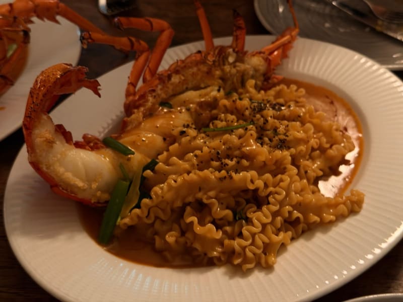 Live Local Lobster Pasta at S’more