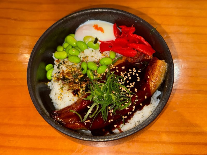 Grilled Japanese Unagi Don at Omi Chatswood