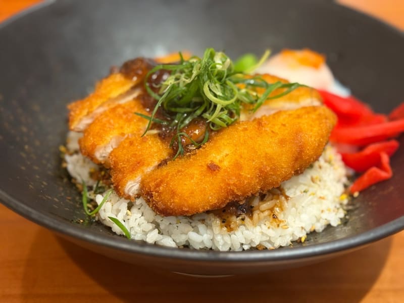 Katsu Chicken Don at Omi Chatswood