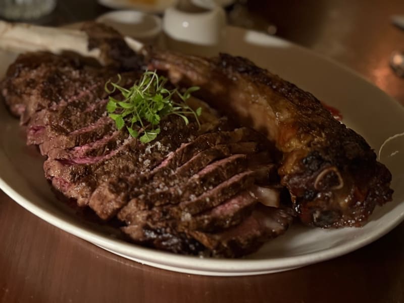 Tomahawk Steak at Employees Only Restaurant & Bar