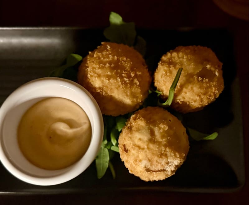 Vegan Mushroom Croquettes at Employees Only Restaurant & Bar