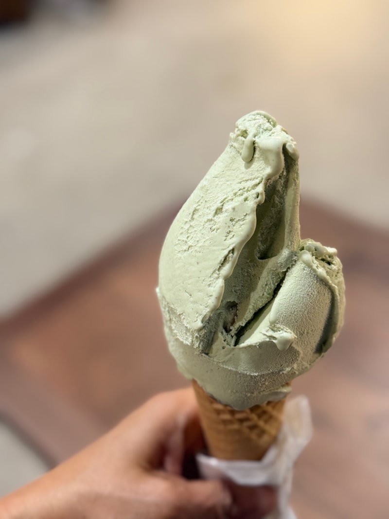 Pistachio at Cow And The Moon
