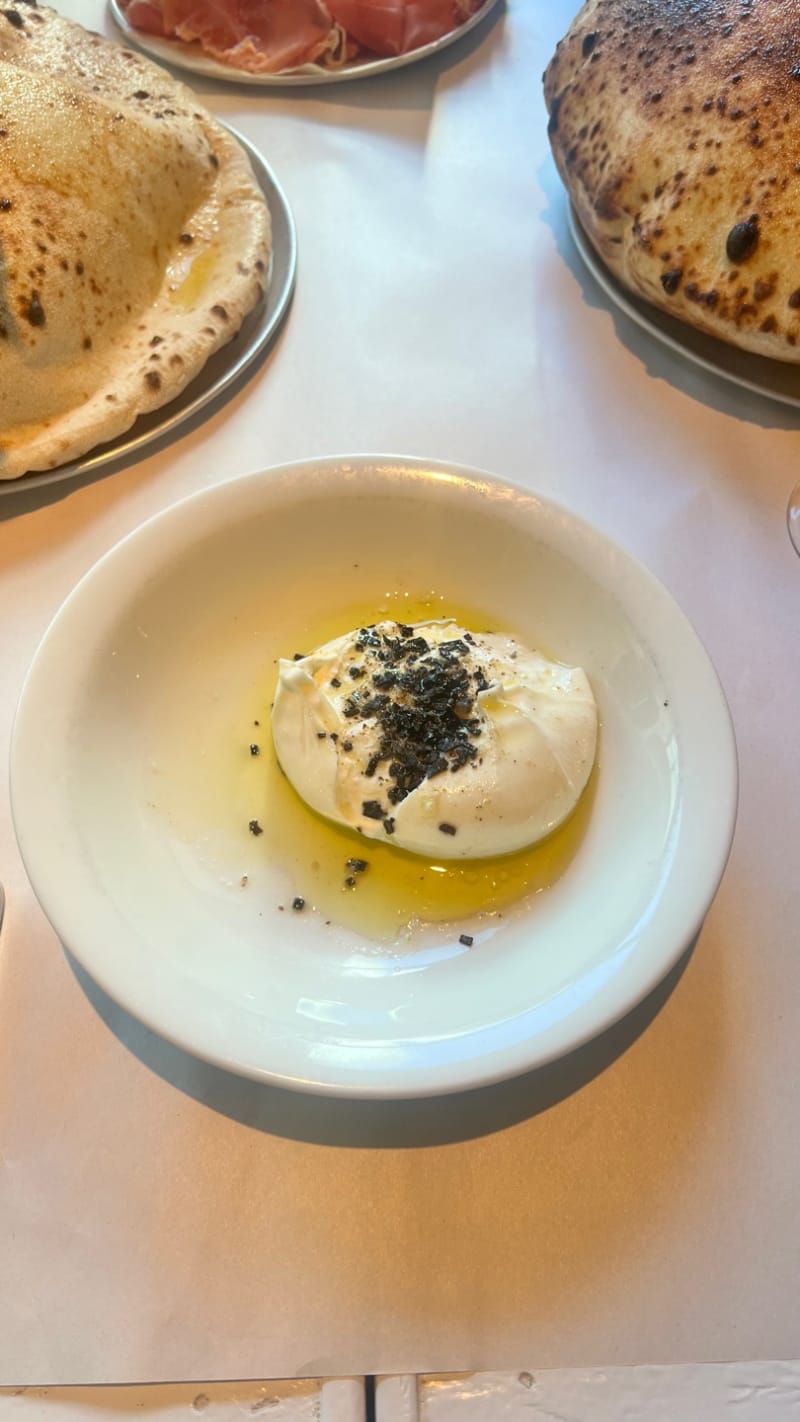 Burrata at Totti's Rozelle