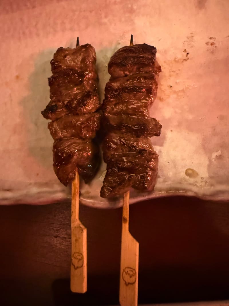 Wagyu Skirt Steak at Yakitori Yurippi