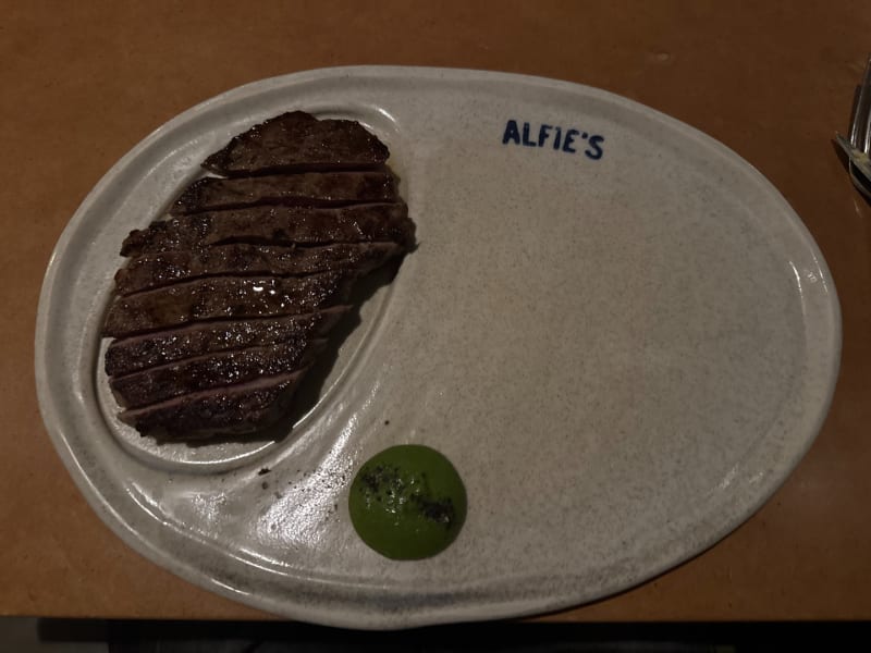 Sirloin Steak at Alfie's