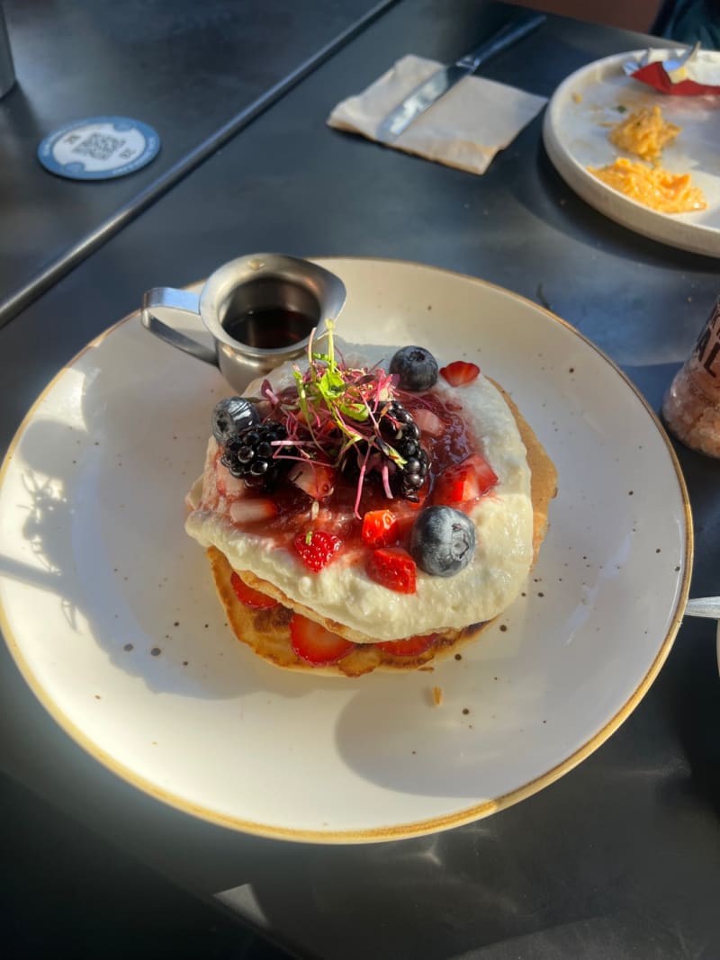 Lemon Ricotta Pancake at Leaf Cafe & Co Rhodes
