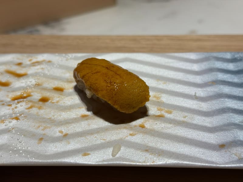 Long Spine Sea Urchin - Tas at Getsushi Omakase