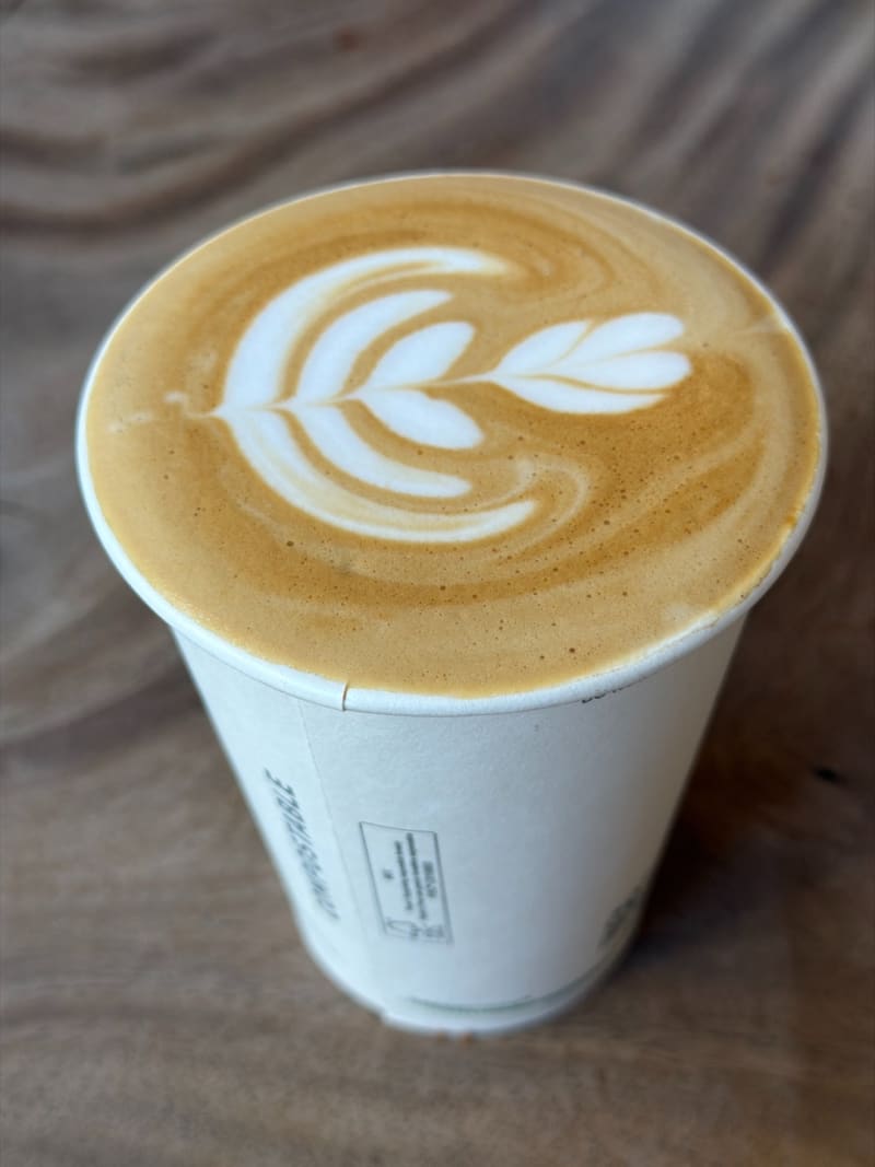 Flat White with Extra Shot at Kona Coffee Purveyors