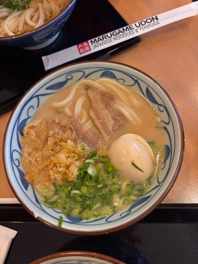 Creamy Udon at Marugame Udon