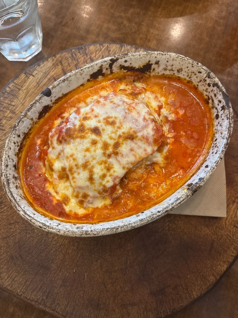 Lasagne at Borruso's Crows Nest