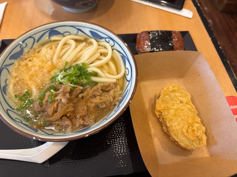 Spam Musubi at Marugame Udon