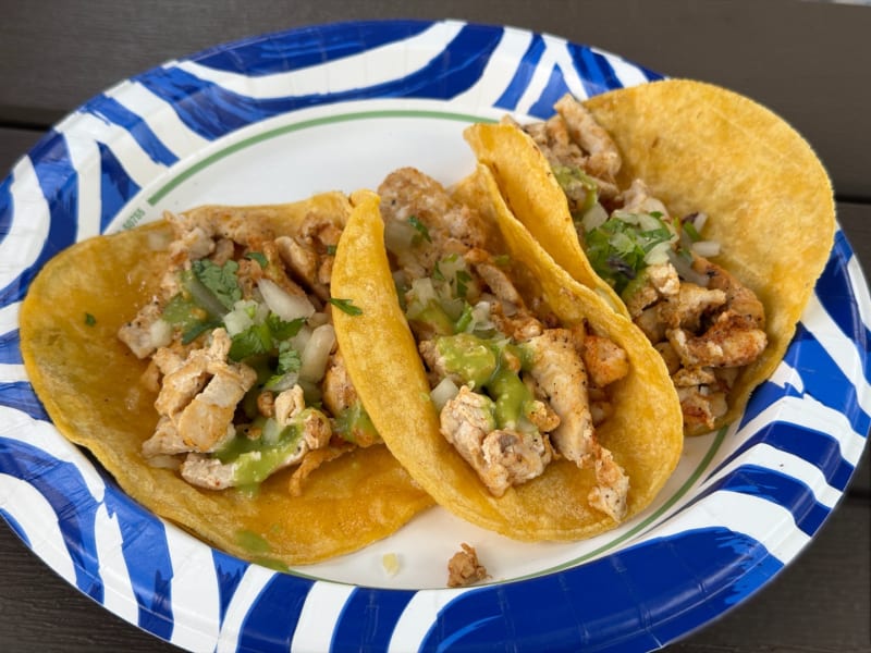 Chicken Tacos at Paco's Tacos Express