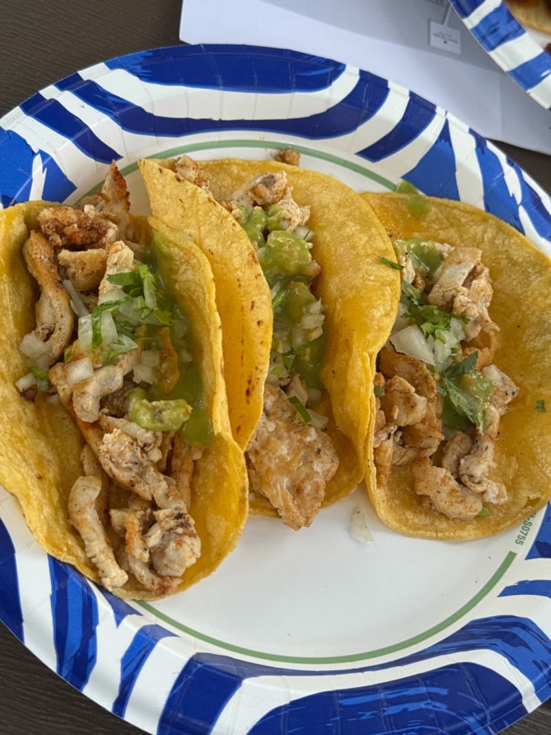 Chicken Tacos at Paco's Tacos Express