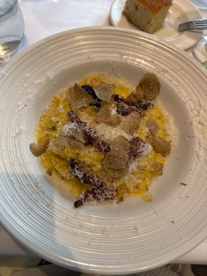 Truffle Carbonara at Taormina Sicilian Cuisine