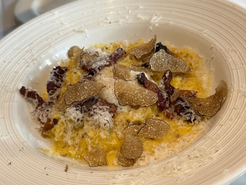 Truffle Carbonara at Taormina Sicilian Cuisine