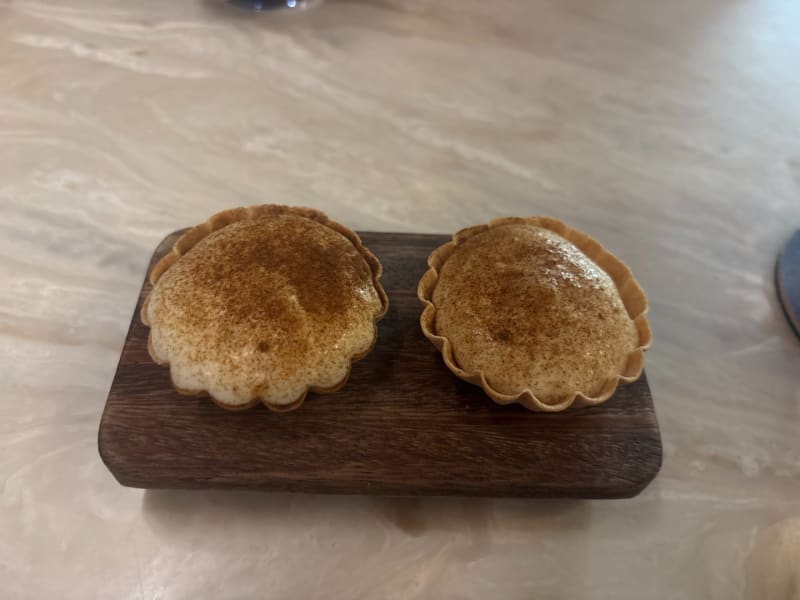 Cheese & Mushroom Tartlets (V) at Senia