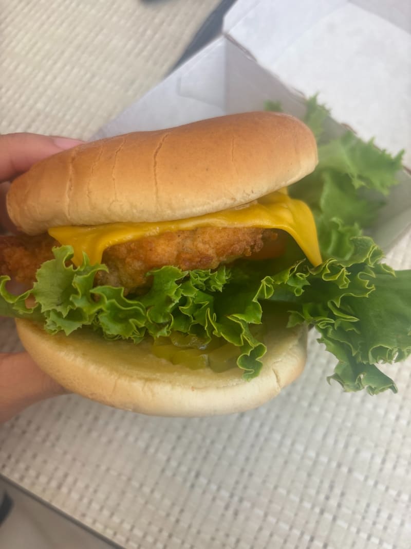 Chick Fil-a Deluxe Burger at Chick-fil-a