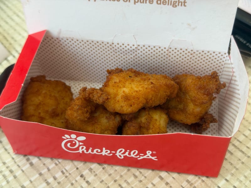 Chick-fil-a Fried Nuggets at Chick-fil-a