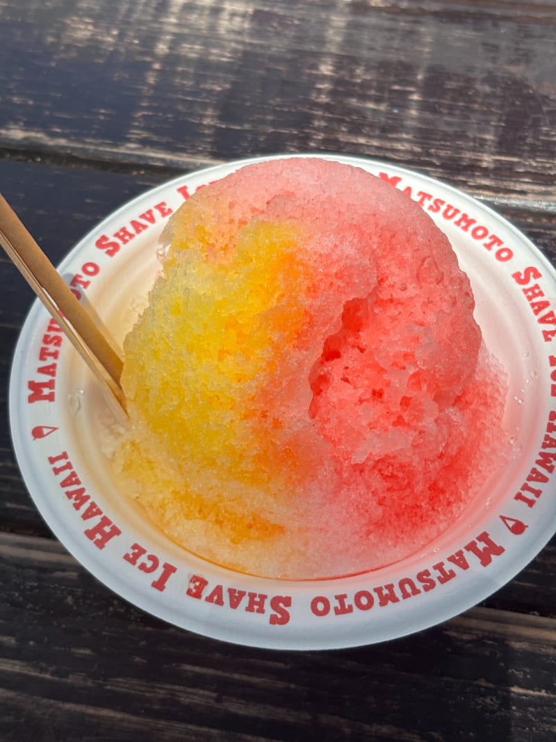 Matsumoto Shave Ice (Mango, Guava, Watermelon) at Matsumoto Shave Ice