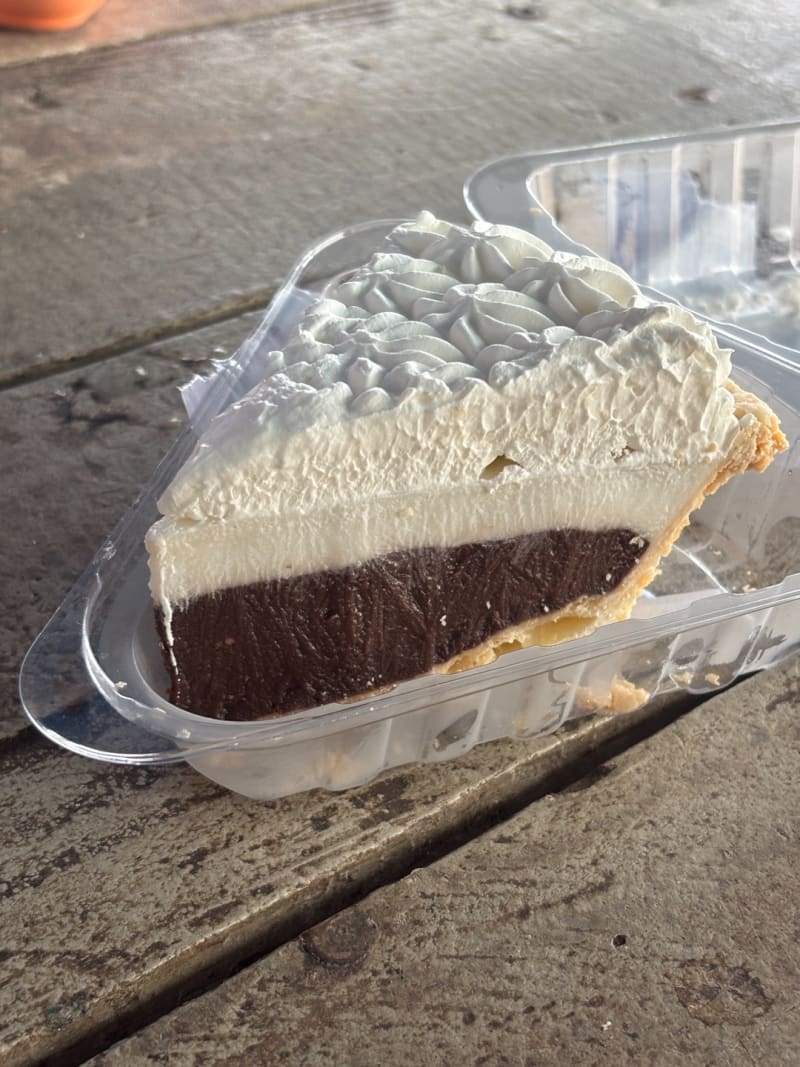 Chocolate Haupia Pie at Ted's Bakery