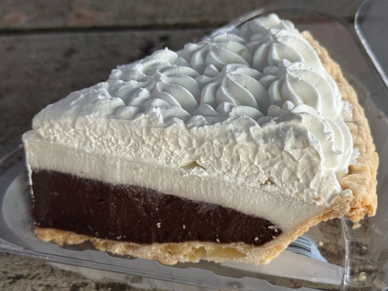 Chocolate Haupia at Ted's Bakery