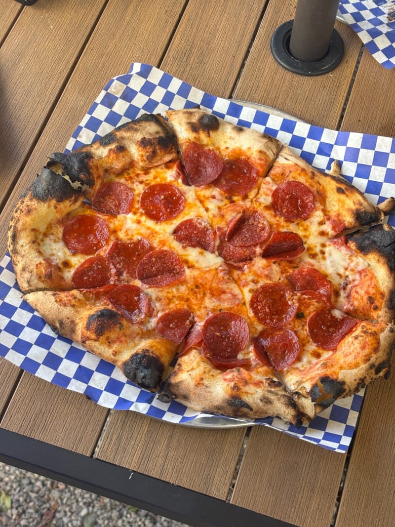 Pepperoni at Jax Wood Fired Pizza - Sharks Cove