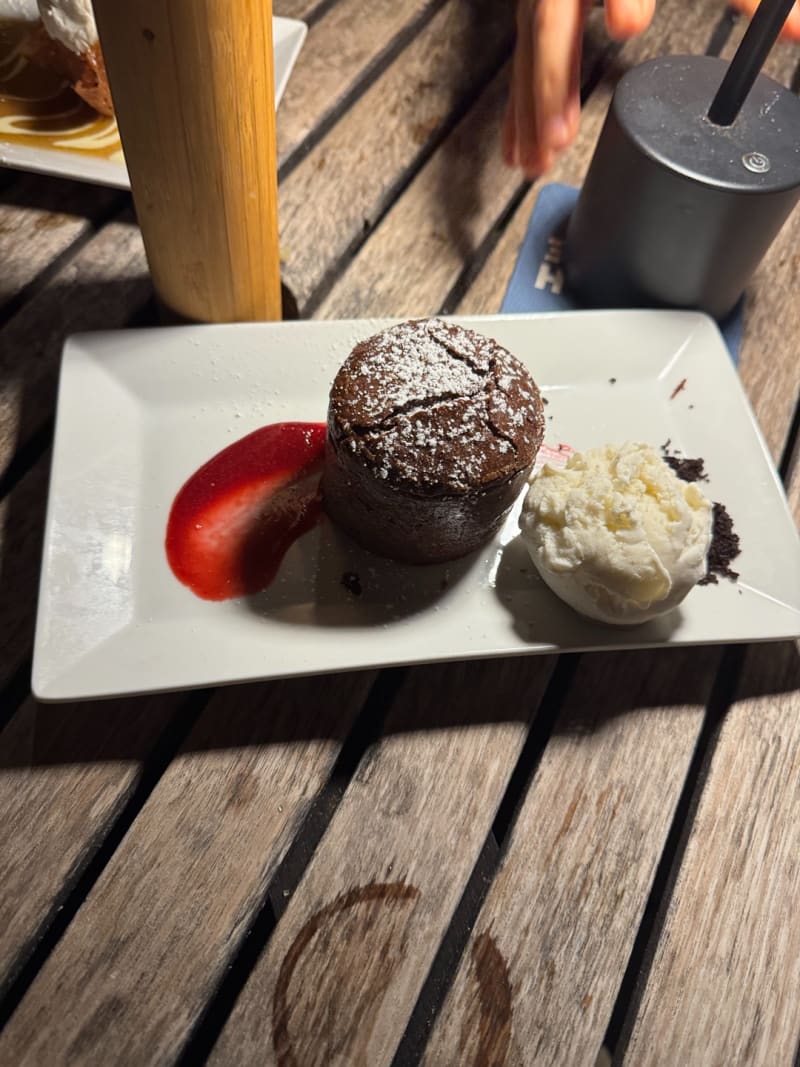 Molten Chocolate Cake at Beach House By Roy Yamaguchi