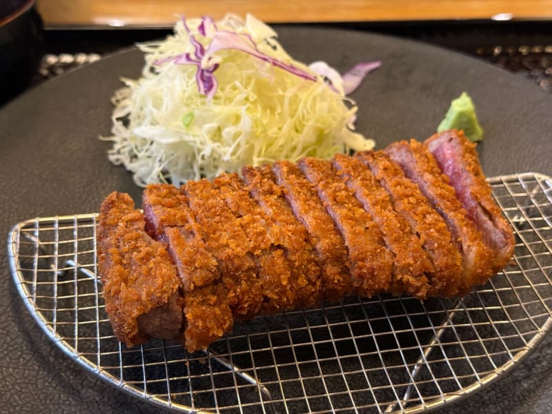 US Wagyu Chuck Tail Katsu Set 115g (4oz) at Kyoto Katsuda