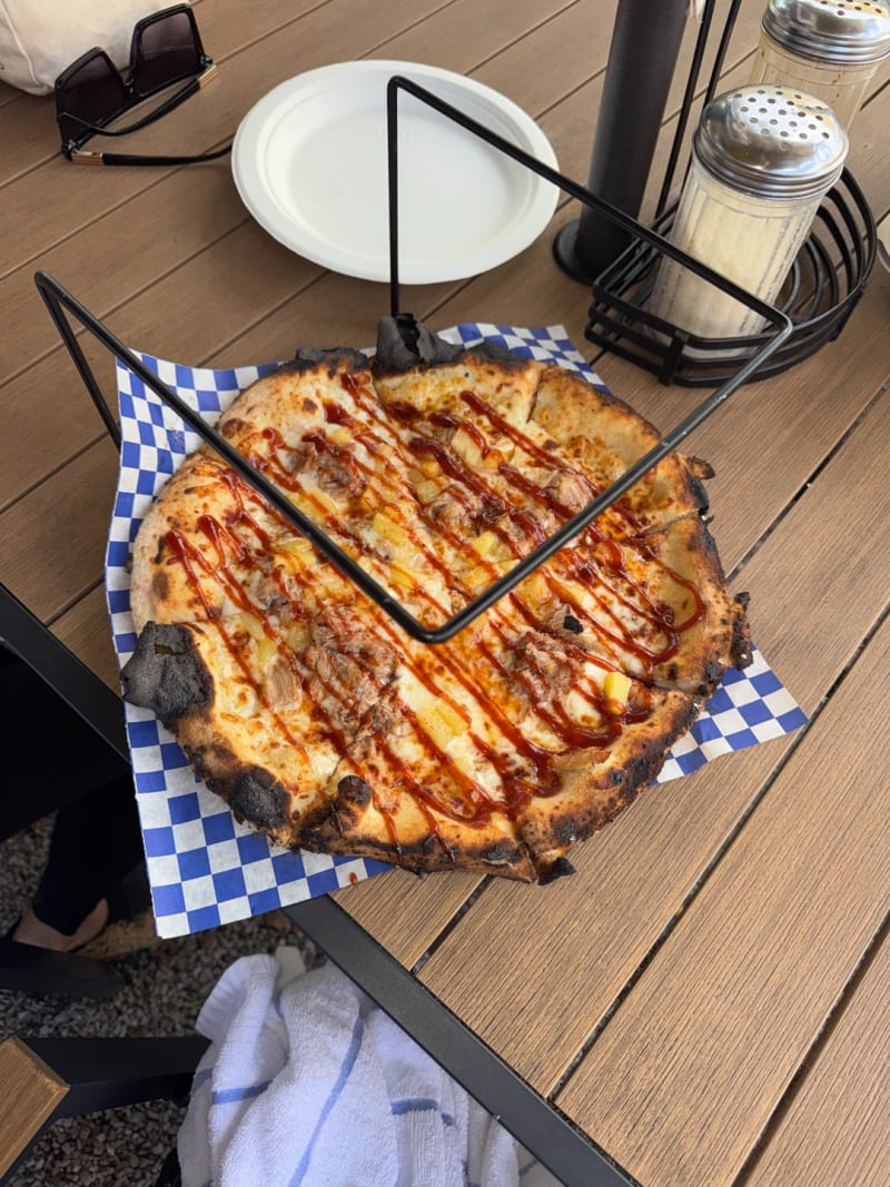 Sweet Hawaiian BBQ at Jax Wood Fired Pizza - Sharks Cove