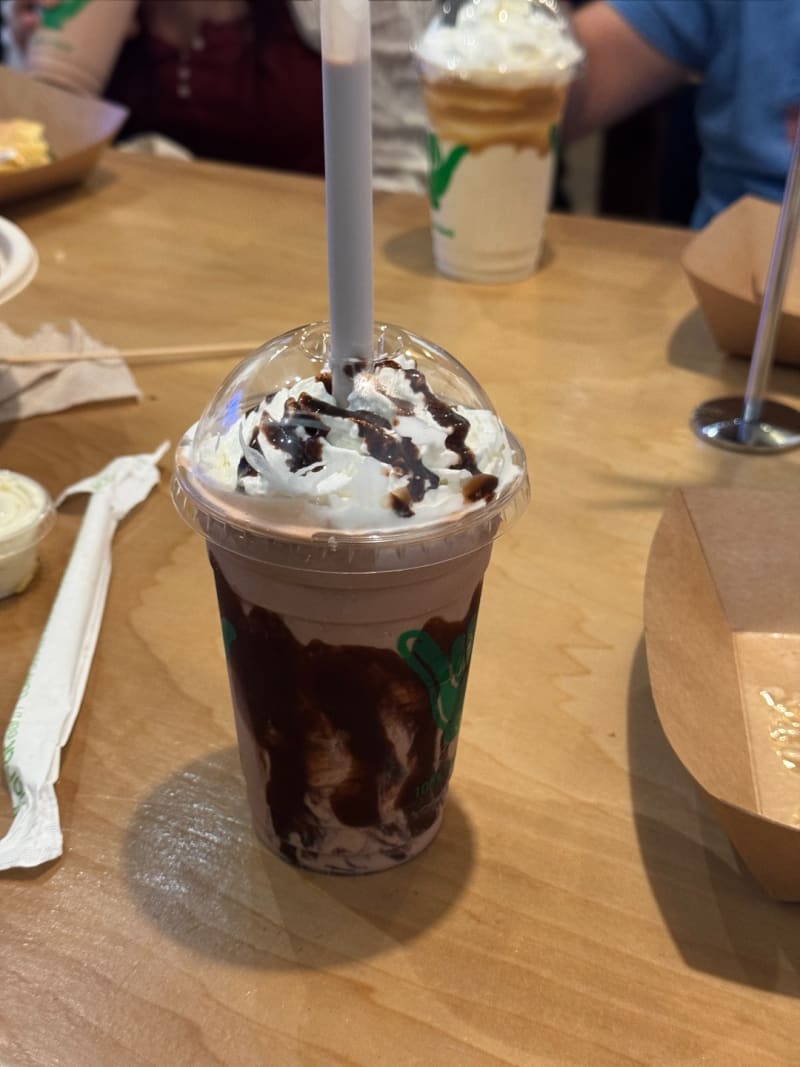 Chocolate Milkshake at Seven Brothers - Laie