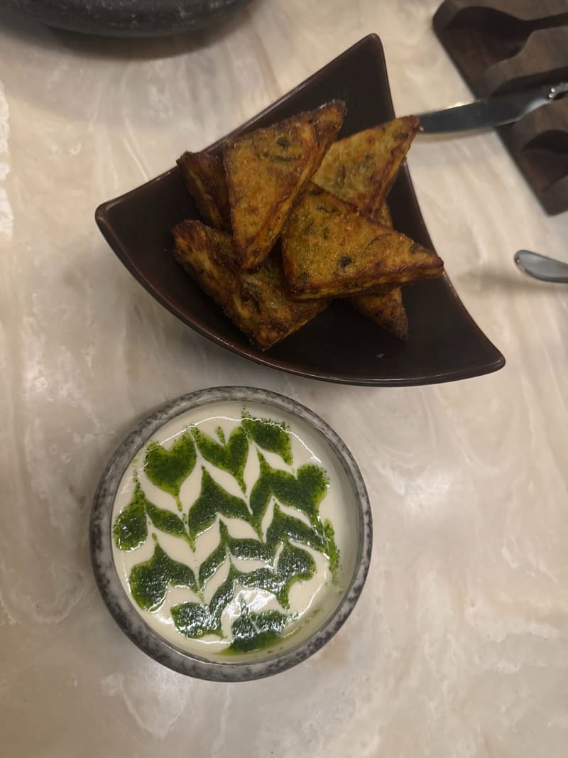 Zucchini Tots at Senia