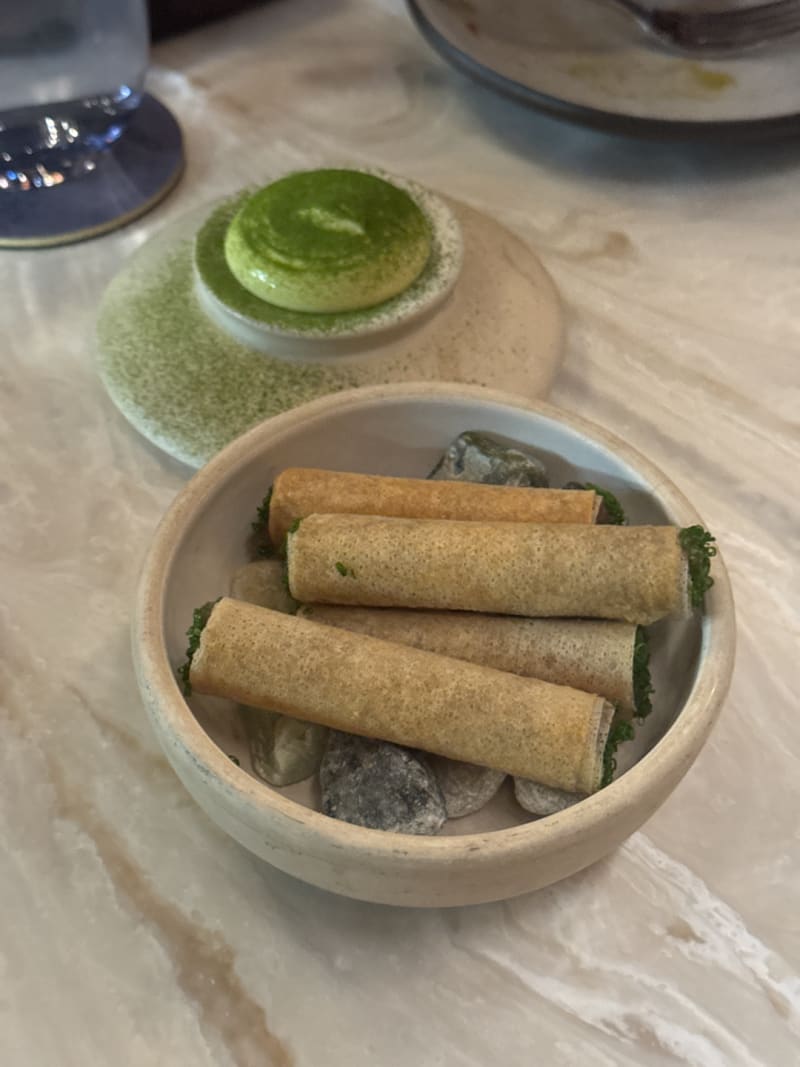 Smoked Ahi Cigars at Senia