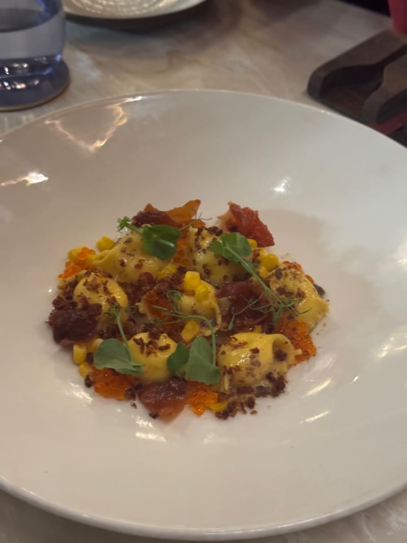 Corn Risotto at Senia