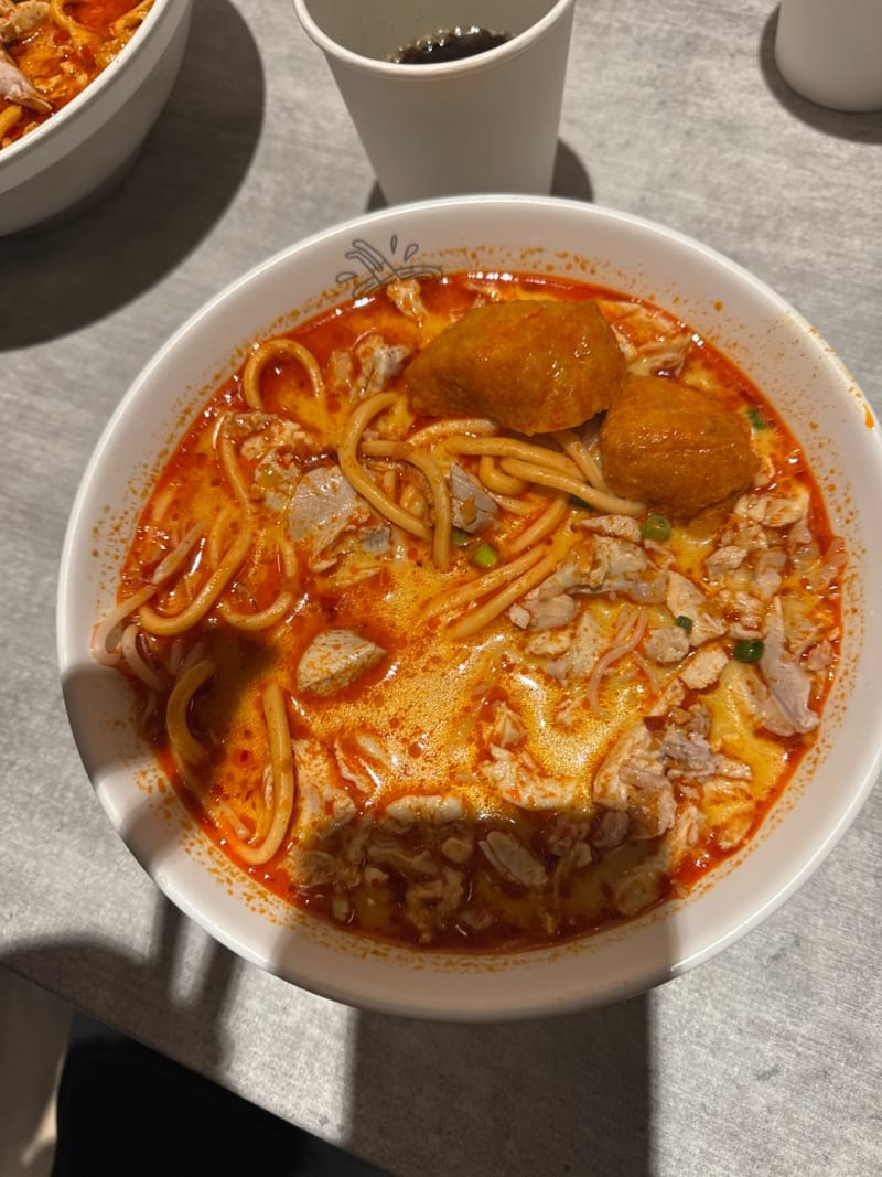 Chicken Laksa at Into Laksa St Leonards