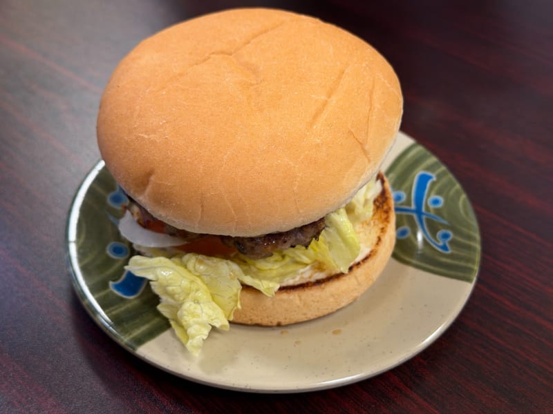 Teri Beef Burger (Patty) at Shige's Saimin Stand