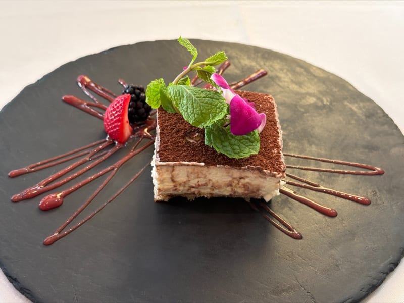 Homemade Tiramisu at Taormina Sicilian Cuisine