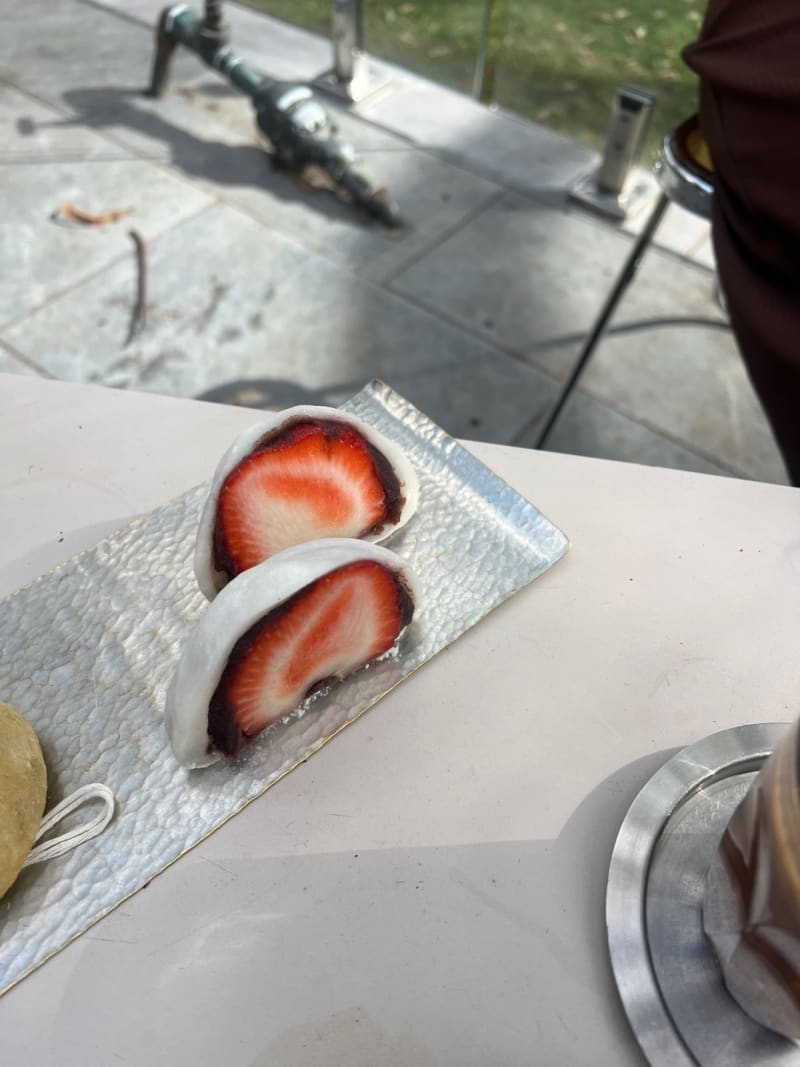 Original Strawberry Daifuku at Comission Coffee