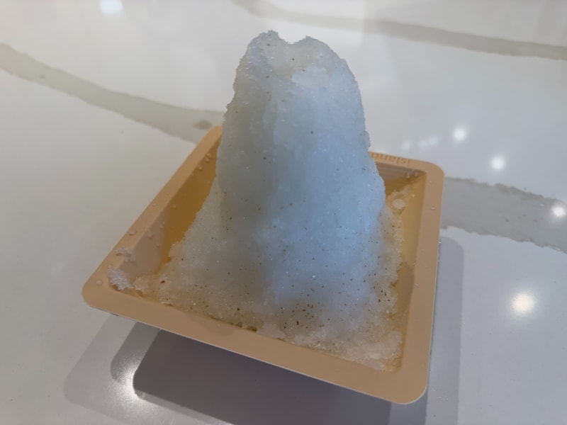 Lychee Mint Shave Ice at Island Vintage Shave Ice