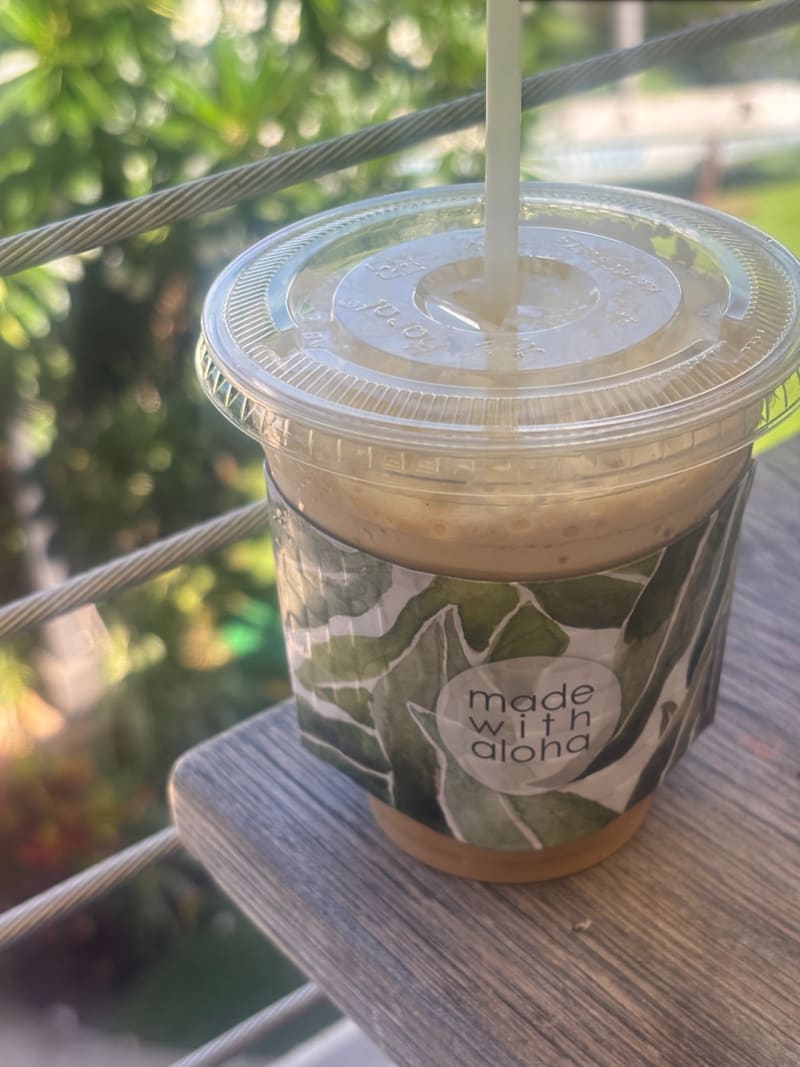 Frappe Caramel at Akamai Coffee Company - Wailea