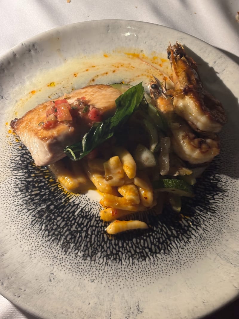 Mahi Mahi Cavatelli and Shrimp at Merriman's Kapalua