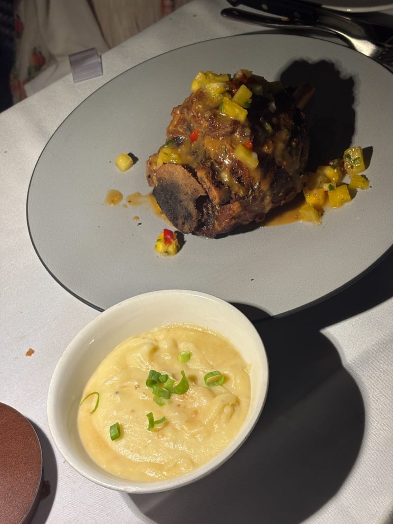 Crispy Pork Shank at Merriman's Kapalua